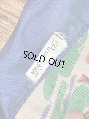 40〜50年代頃のUSアーミーのビンテージスカーフ