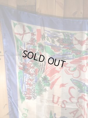 40〜50’sのUS Armyのヴィンテージのスカーフ