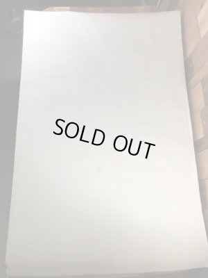 60〜70年代頃のアリスインワンダーランドのパロディのビンテージブラックライトポスター