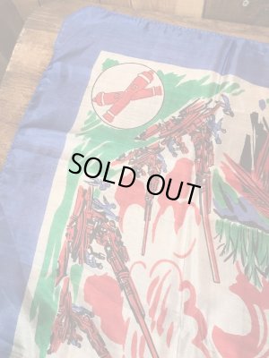 40〜50年代頃のUSアーミーのビンテージスカーフ