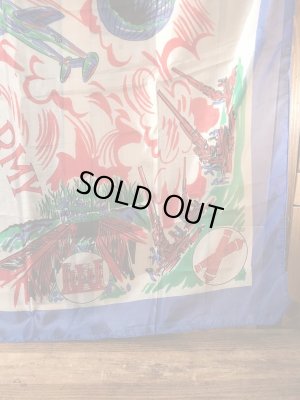 40〜50年代頃のUSアーミーのビンテージスカーフ