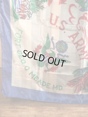 40〜50’sのUS Armyのヴィンテージのスカーフ