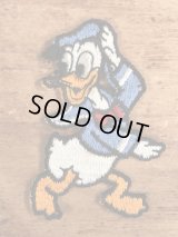 Disney “Donald Duck” Patch　ドナルドダック　ビンテージ　ワッペン　ディズニー　70年代