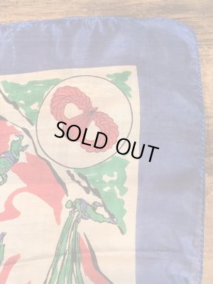 40〜50年代頃のUSアーミーのビンテージスカーフ