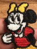 70年代頃のディズニーのミニーマウスのビンテージワッペン