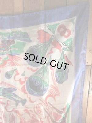 40〜50年代頃のUSアーミーのビンテージスカーフ