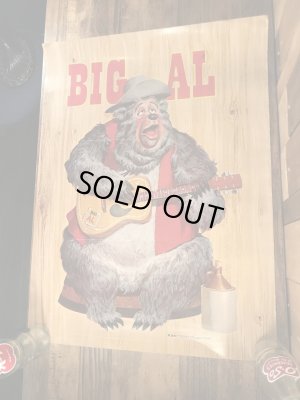 70年代頃のカントリーベアのビッグアルのビンテージポスター