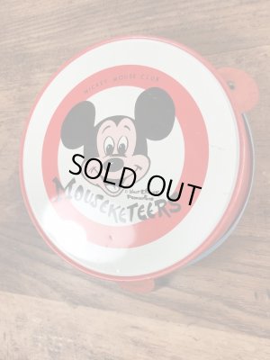 50〜60年代頃のミッキーマウスクラブのマウスケッターのビンテージタンバリン