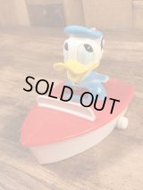 Kohner Disney Donald Duck Tricky Rider　ドナルドダック　ビンテージ　プラスチックトイ　ディズニー　60〜70年代