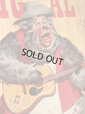 70年代頃のカントリーベアのビッグアルのビンテージポスター