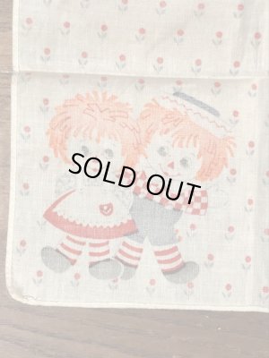 50年代頃のラガディアン＆アンディのビンテージのキッズハンカチ