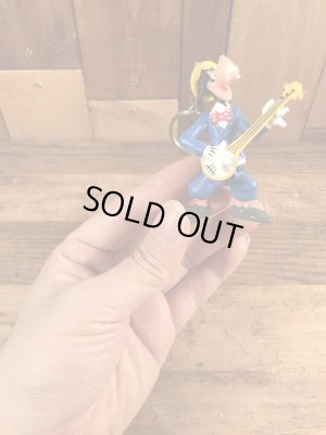 80年代頃のディズニーのグーフィーのビンテージキーホルダー