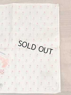 50’sのラガディアン＆アンディのヴィンテージの子供用ハンカチ