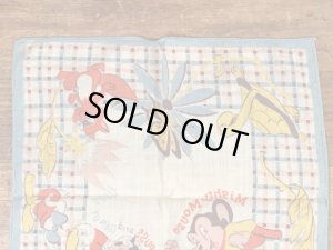 50年代頃のマイティマウスのビンテージのキッズハンカチ