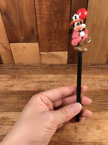 他の写真3: Disney Goofy “Fireman” PVC Topper Pencil　グーフィー　ビンテージ　鉛筆　ペンシルトッパー　80年代〜