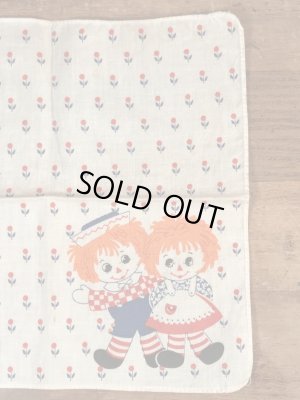 50’sのラガディアン＆アンディのヴィンテージの子供用ハンカチ