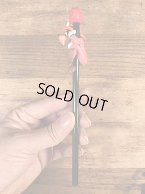 80年代頃のディズニーのグーフィーのビンテージペンシルトッパー