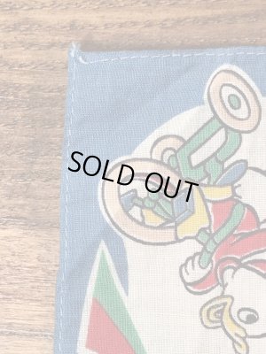 50年代頃のドナルドダックのビンテージキッズハンカチ