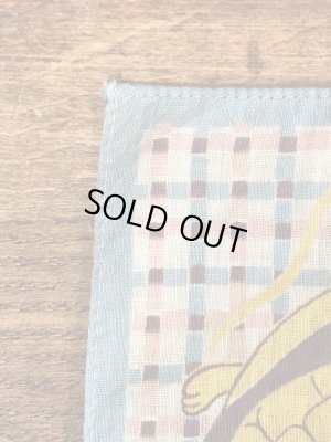 50年代頃のマイティマウスのビンテージのキッズハンカチ