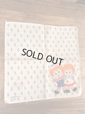 50年代頃のラガディアン＆アンディのビンテージのキッズハンカチ