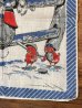 50’sのウサギとヒヨコが描かれたヴィンテージの子供用ハンカチ