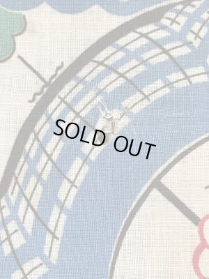 50年代頃のヒヨコが描かれたビンテージキッズハンカチ