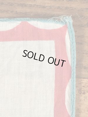 50’sのアコーディオンを弾いたサルのヴィンテージの子供用ハンカチ