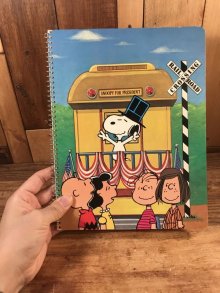 他の写真2: Plymouth Peanuts Snoopy “For President” Theme Book　スヌーピー　ビンテージ　ノートブック　ピーナッツギャング　70〜80年代