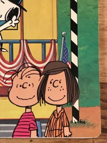 他の写真1: Plymouth Peanuts Snoopy “For President” Theme Book　スヌーピー　ビンテージ　ノートブック　ピーナッツギャング　70〜80年代