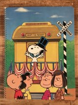 Plymouth Peanuts Snoopy “For President” Theme Book　スヌーピー　ビンテージ　ノートブック　ピーナッツギャング　70〜80年代