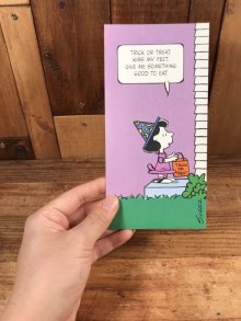 他の写真3: Hallmark Peanuts Lucy “Trick Or Treat...” Greeting Card　ルーシー　ビンテージ　グリーティングカード　スヌーピー　70〜80年代