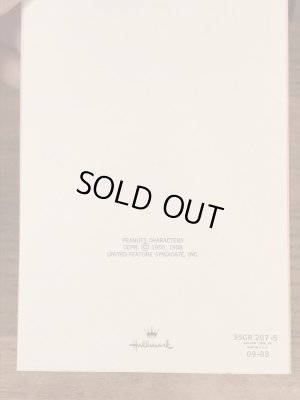 70〜80年代頃のスヌーピーのチャーリーブラウンのビンテージのグリーティングカード