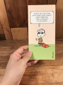 他の写真3: Hallmark Peanuts Linus “There's Only One...” Greeting Card　ライナス　ビンテージ　グリーティングカード　スヌーピー　70〜80年代