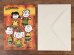 ホールマーク社製のスヌーピーのピーナッツギャングのヴィンテージのメッセージカード