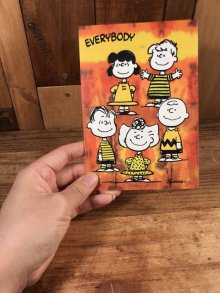 他の写真3: Hallmark Peanuts Gang “Everybody” Greeting Card　ピーナッツギャング　ビンテージ　グリーティングカード　スヌーピー　70〜80年代