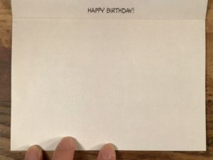 70〜80’sのホールマーク社製のスヌーピーのヴィンテージのメッセージカード