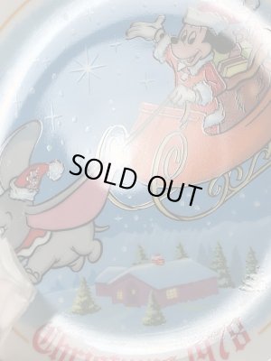 70’s ヴィンテージ ディズニー クリスマスプレート 壁掛け disney 雑貨