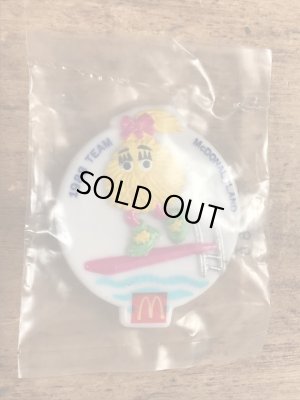 80年代 ビンテージ マクドナルド バッジ フライキッズ ハッピーミール 雑貨