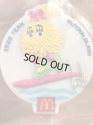 80年代 ビンテージ マクドナルド バッジ フライキッズ ハッピーミール 雑貨