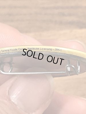 80’s ヴィンテージ 缶バッチ タンリップス アドバタイジングキャラクター vintage 雑貨