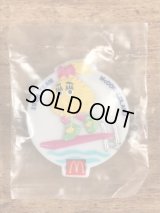 McDonaldland “Fry Kid” Olympic Team Plastic Clip Badge　マクドナルド　ビンテージ　クリップバッジ　フライキッズ　80年代