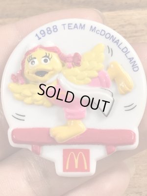 80年代 ビンテージ マクドナルド バッジ バーディー ミールトイ 雑貨