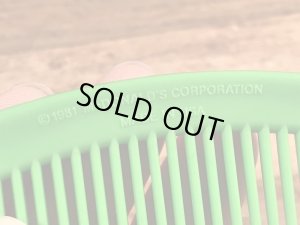 80’s　ヴィンテージ　マクドナルド　くし　フライキッズ　ハッピーミール　雑貨