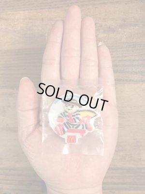 80年代 ビンテージ マクドナルド バッジ ハンバーグラー ミールトイ 雑貨