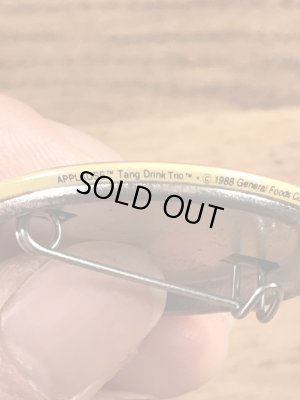 80年代 ビンテージ 缶バッジ タンリップス 企業キャラクター vintage 雑貨