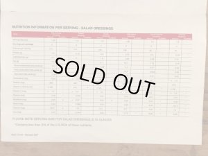 80年代 ビンテージ マクドナルド パンフレット 紙物 雑貨