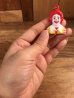 80’s　ヴィンテージ　マクドナルド　キーホルダー　ロナルド　雑貨