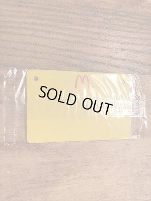 90年代　ビンテージ　マクドナルド　ライセンスプレート　雑貨