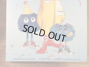 80’s ヴィンテージ マクドナルド ポストカード フライキッズ 紙物 雑貨