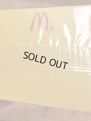 90年代　ビンテージ　マクドナルド　ライセンスプレート　雑貨